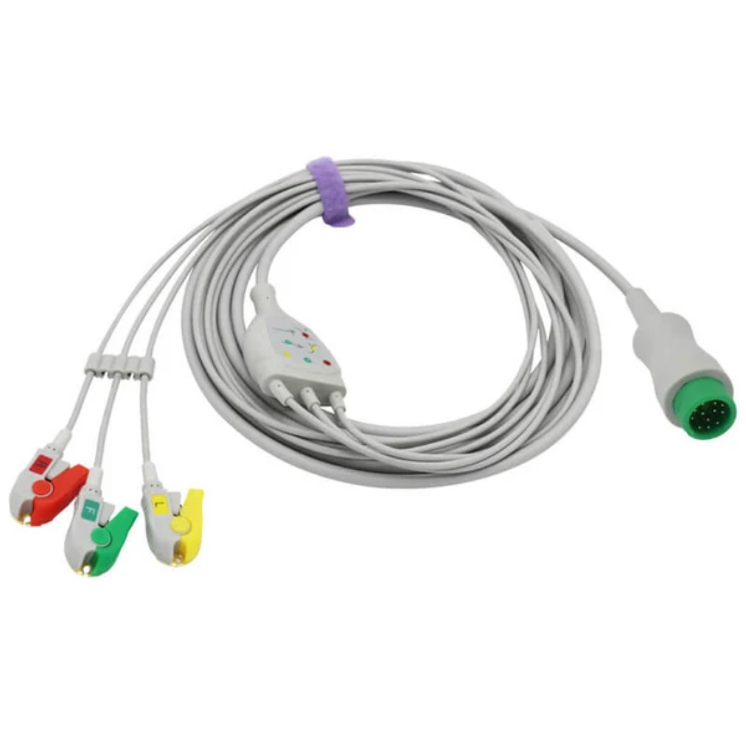 Comen 3 Lead EKG Kablosu