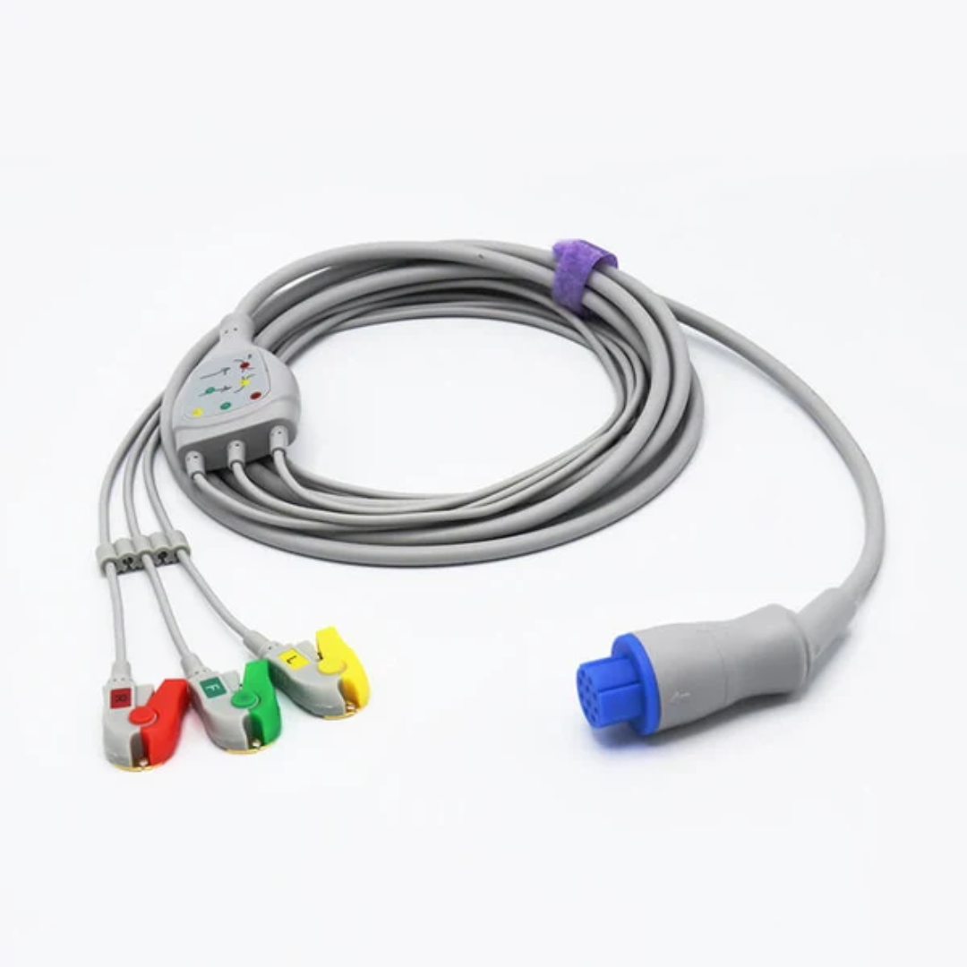 GE-Datex Ohmeda  3 Lead EKG Kablosu
