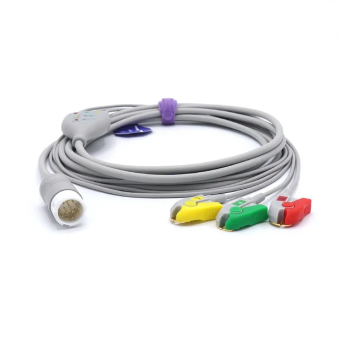 Philips 3 Lead EKG Kablosu