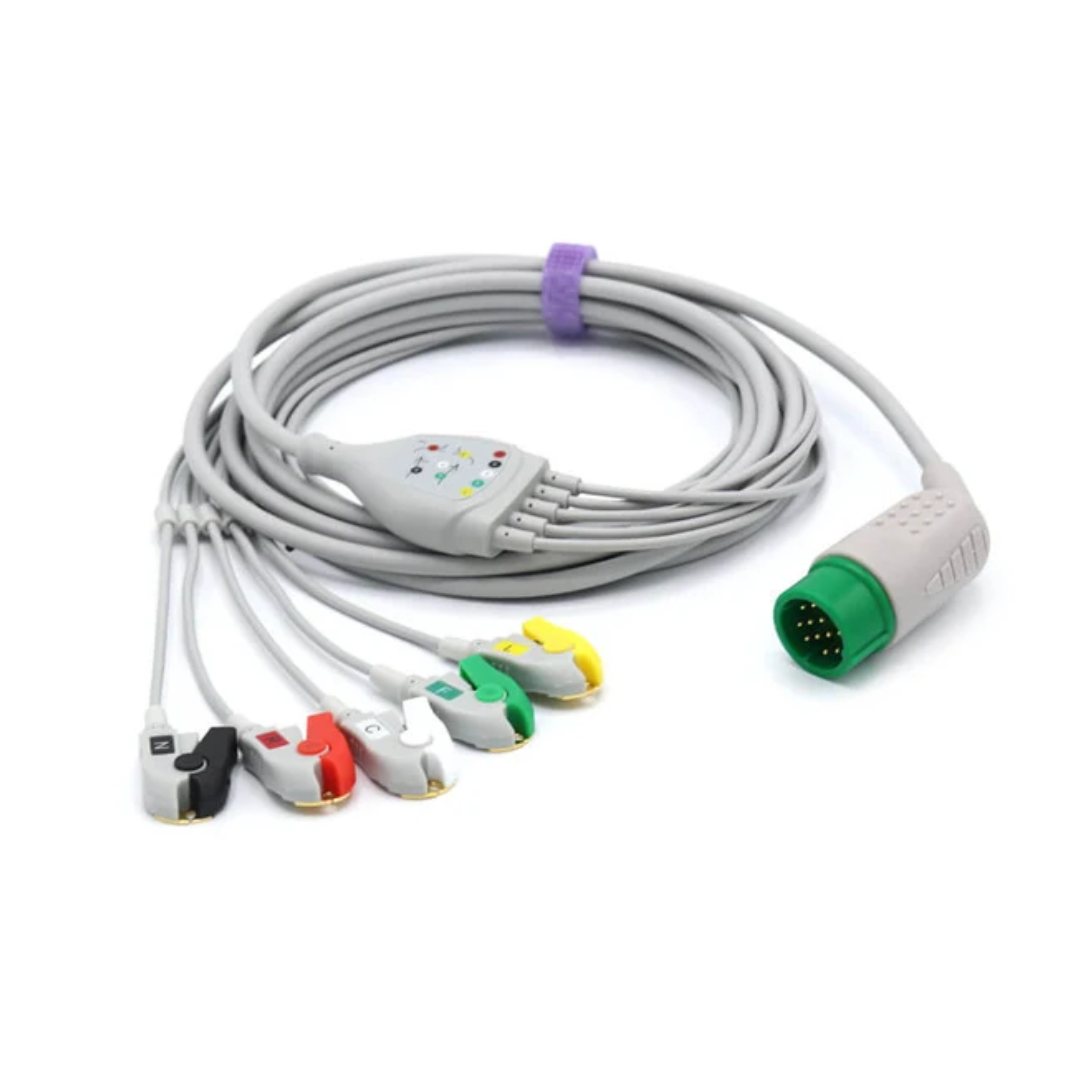 Medtronic - Physio Control 5 Lead EKG Kablosu