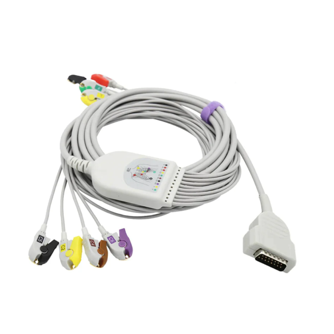 GE 10 Lead Grabber EKG Kablosu