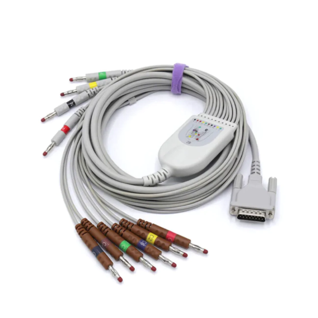 Schiller 10 Lead Banana EKG Kablosu