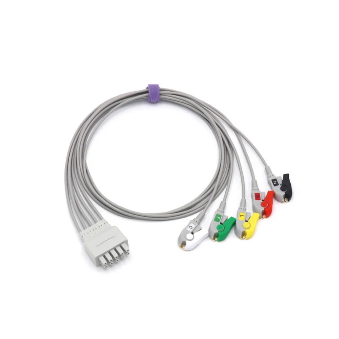 GE 5 Lead EKG Lead Kablosu