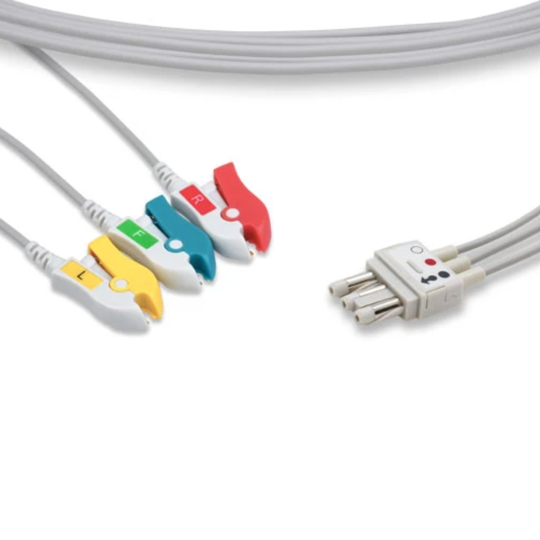 Spacelabs 3 Lead EKG Lead Kablosu